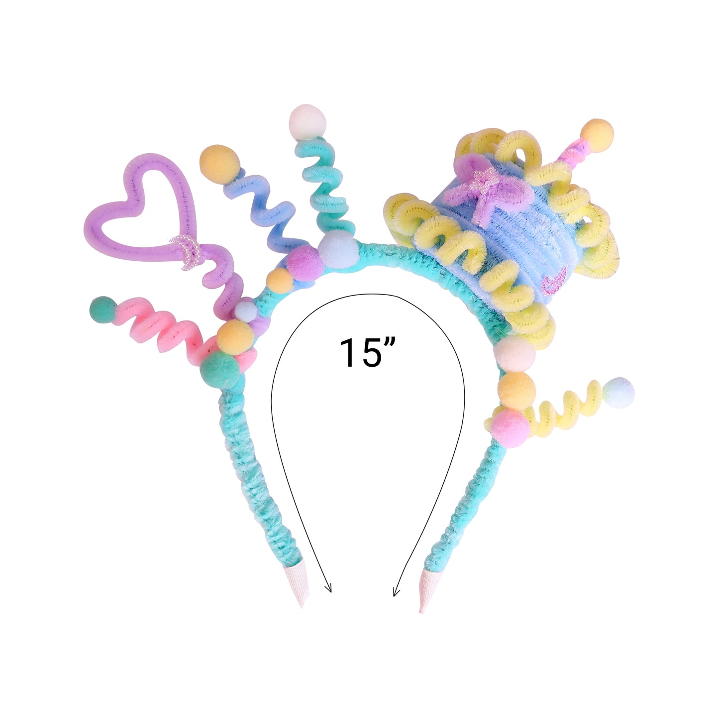 CF031 DIY Fantasy Headband Craft Kit (Macaron Colors)