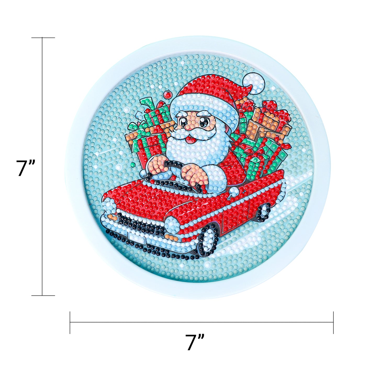 CF026 Diamond Painting - Christmas Santa
