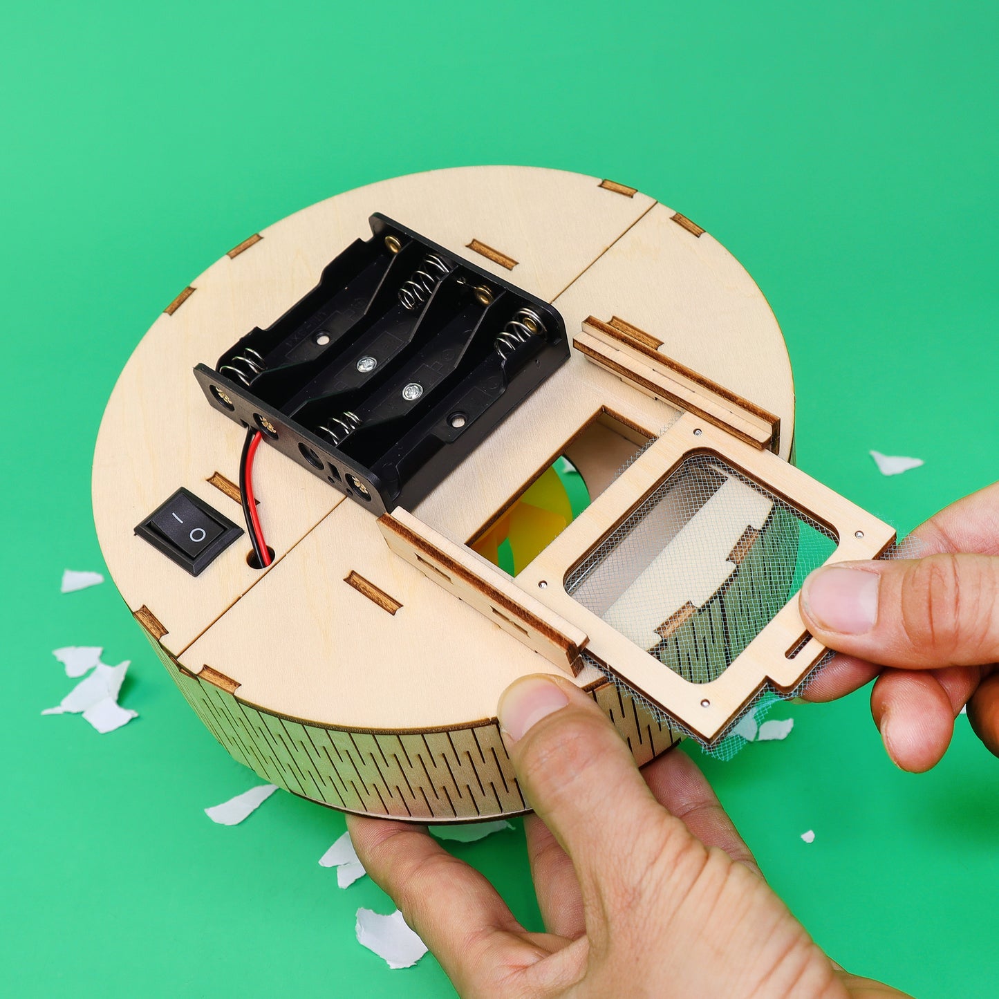 ST067 DIY Robot Vacuum STEM Kit