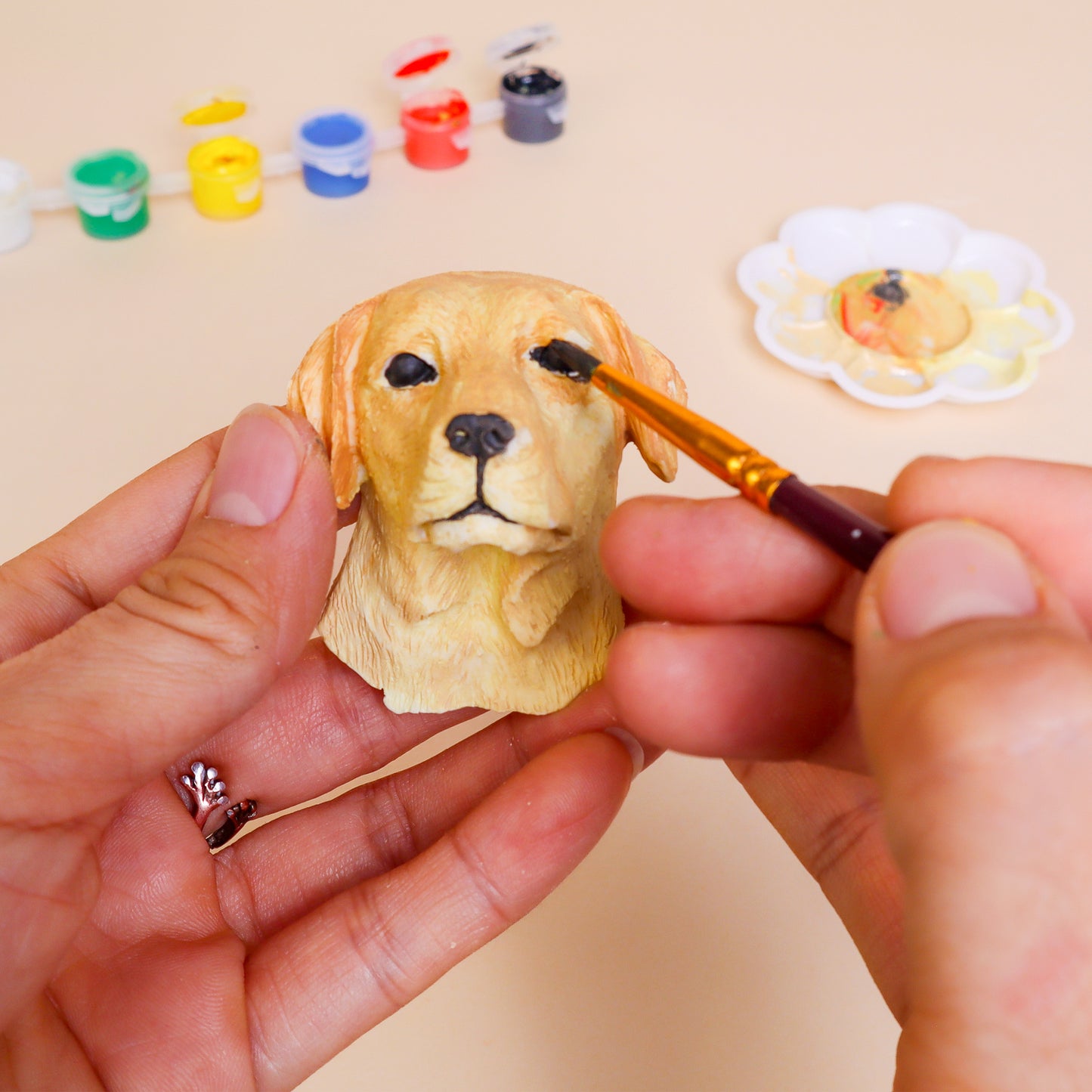 CF032 DIY Pet Plaster Magnet Painting Kit