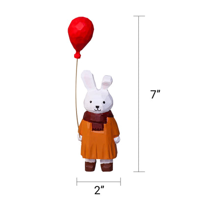 CF035 DIY Wooden Bunny Balloon Painting Kit