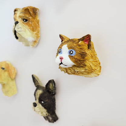 CF032 DIY Pet Plaster Magnet Painting Kit