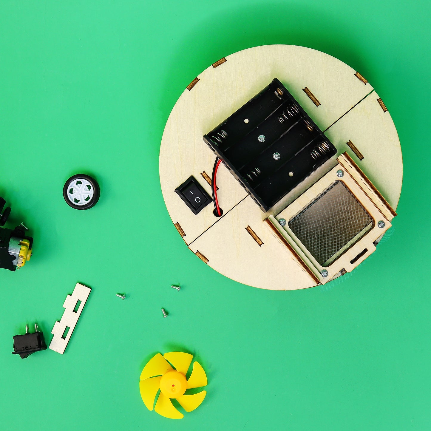 ST067 DIY Robot Vacuum STEM Kit