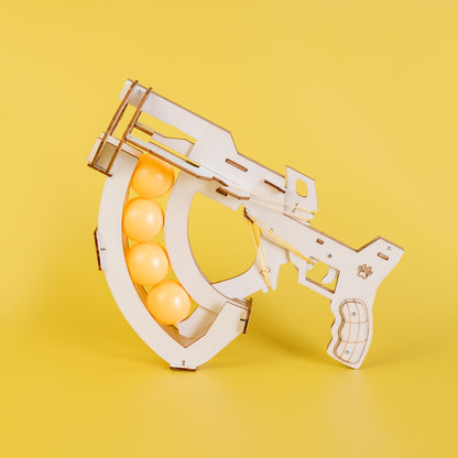 ST083 DIY Wooden Ball Launcher Kit