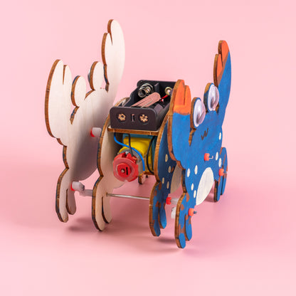 ST080 Sound-Activated Walking Crab STEM Kit