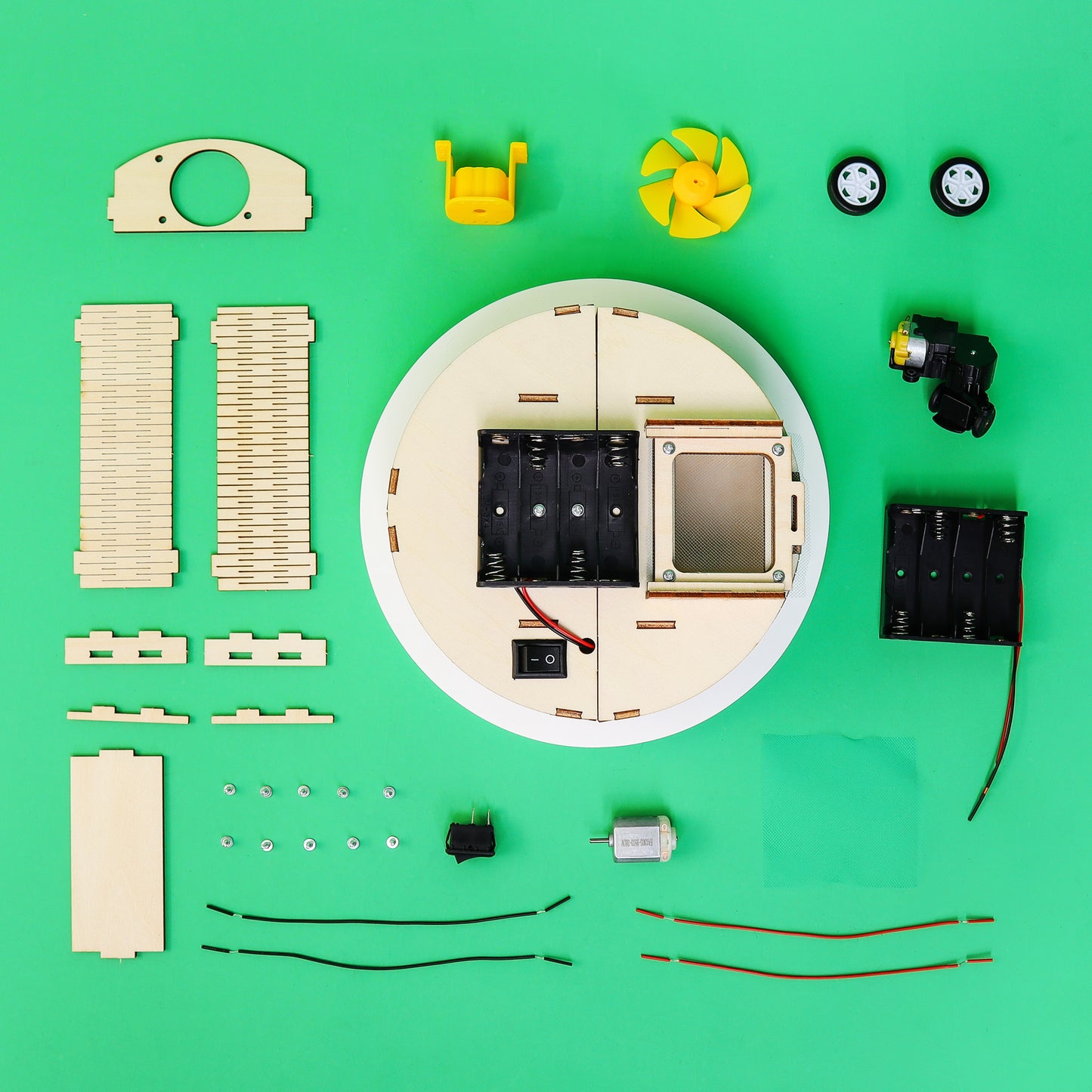 ST067 DIY Robot Vacuum STEM Kit