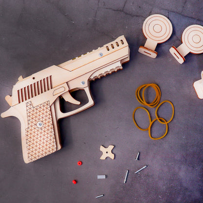 ST065 Rubber Band Launcher STEM Kit