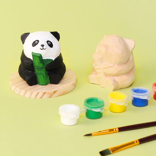 CF022 Paint Your Own Wooden Panda Kit