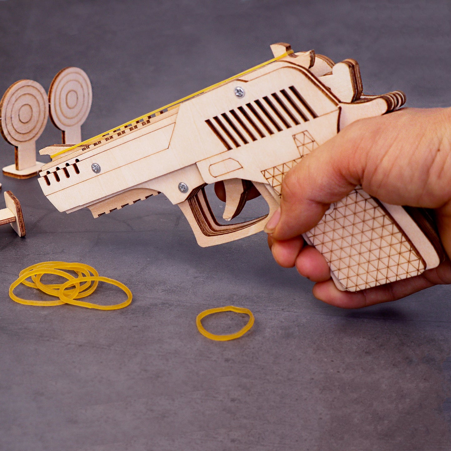 ST065 Rubber Band Launcher STEM Kit