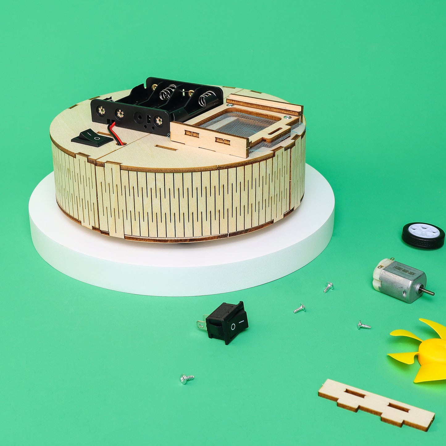 ST067 DIY Robot Vacuum STEM Kit