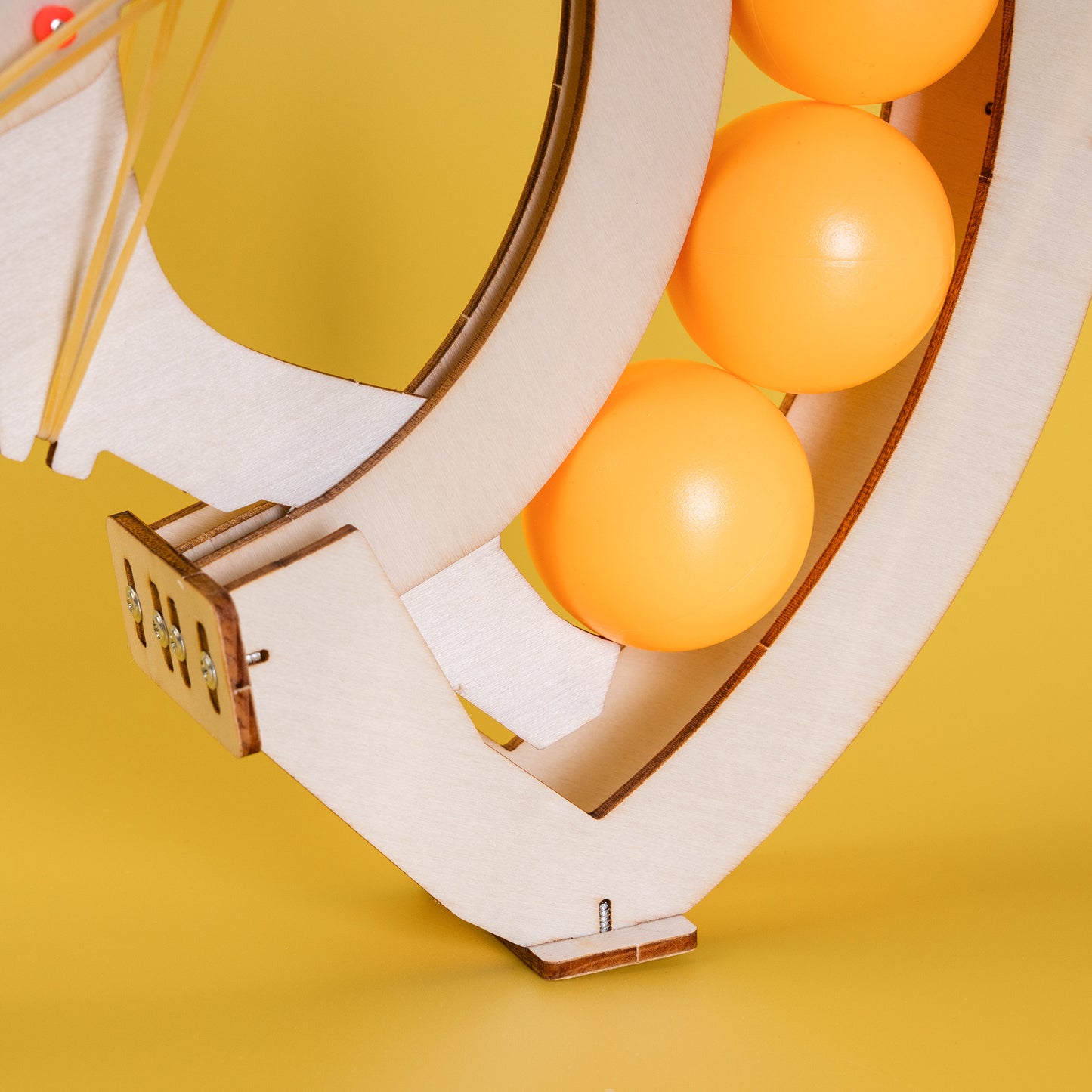 ST083 DIY Wooden Ball Launcher Kit