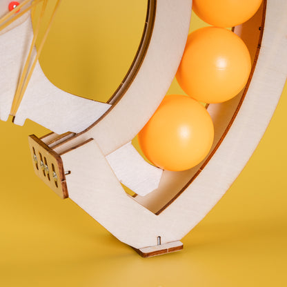 ST083 DIY Wooden Ball Launcher Kit