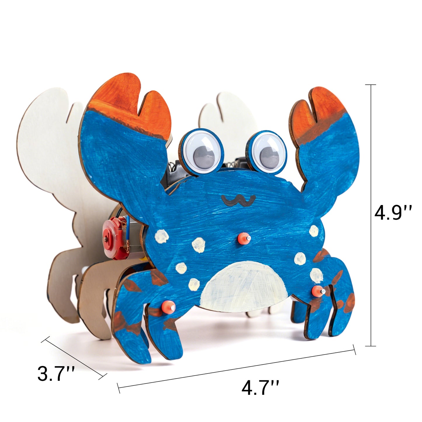 ST080 Sound-Activated Walking Crab STEM Kit