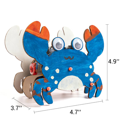 ST080 Sound-Activated Walking Crab STEM Kit