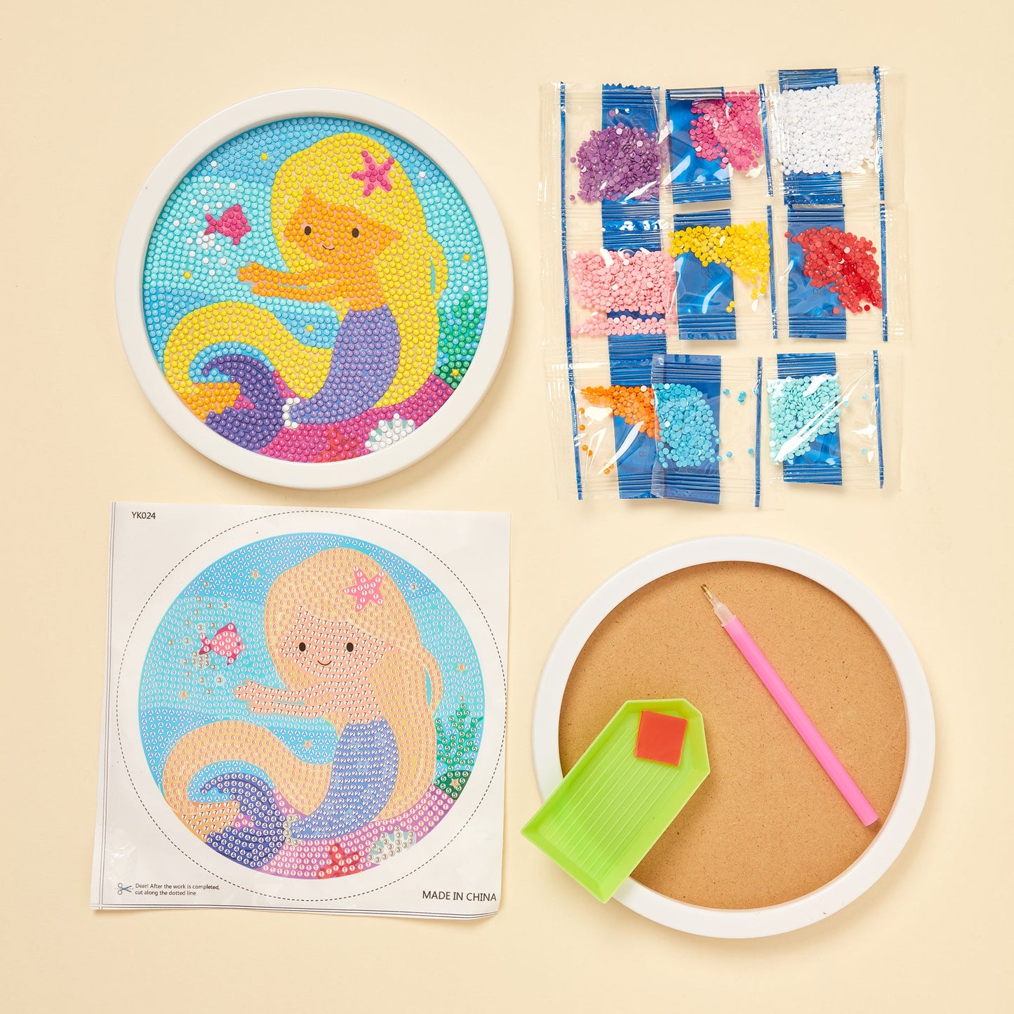 CF008 Diamond Art Kit Mermaid (A)
