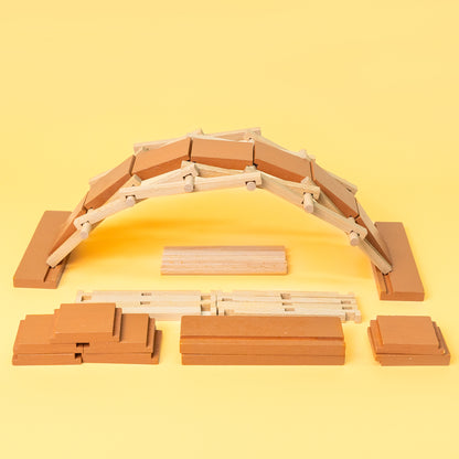 ST079 DIY Wooden Arch Bridge STEM Kit