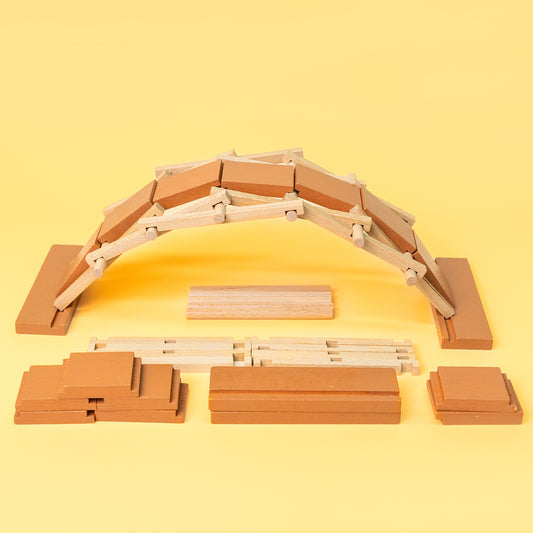 ST079 DIY Wooden Arch Bridge STEM Kit