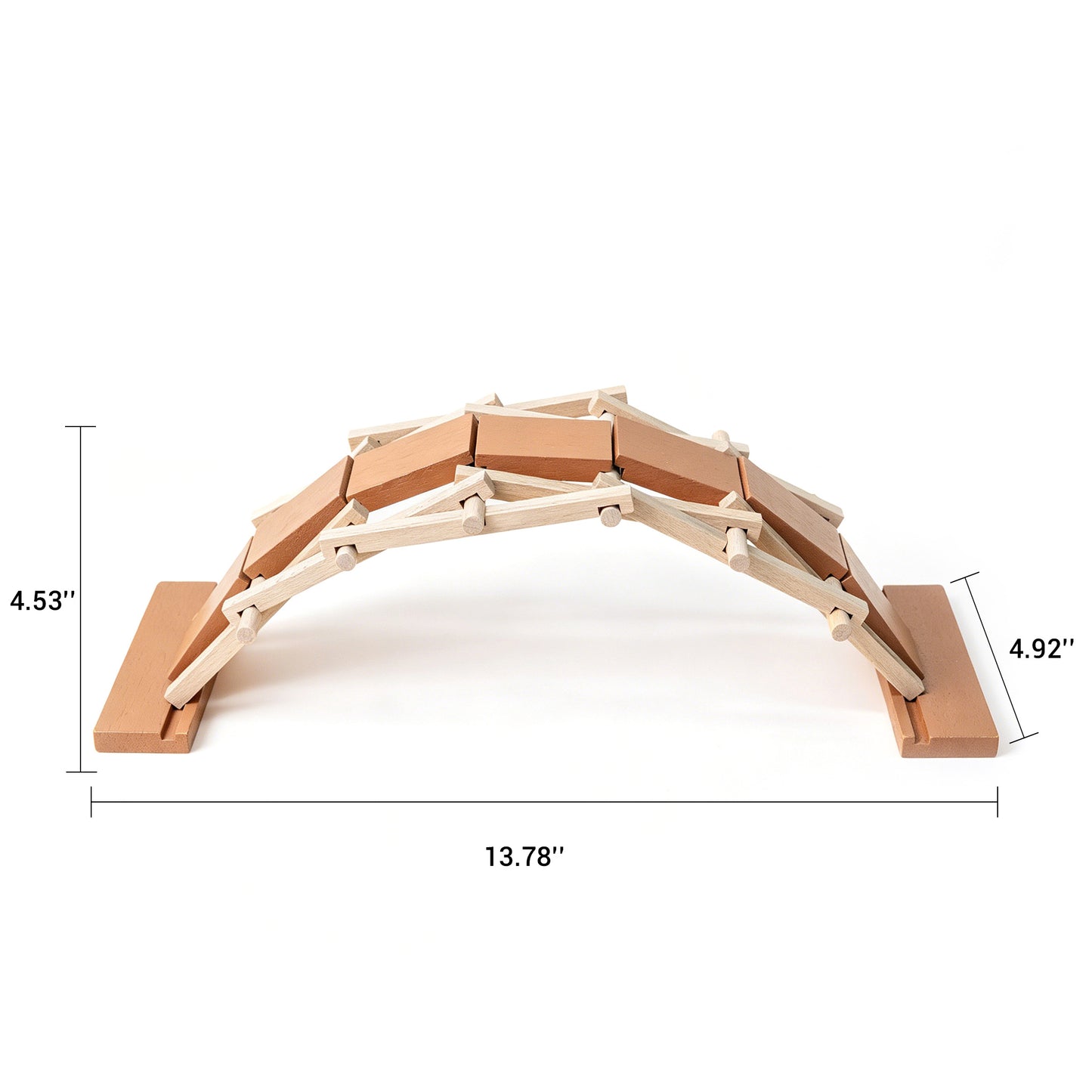 ST079 DIY Wooden Arch Bridge STEM Kit