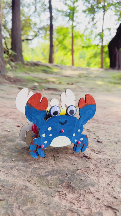 ST080 Sound-Activated Walking Crab STEM Kit